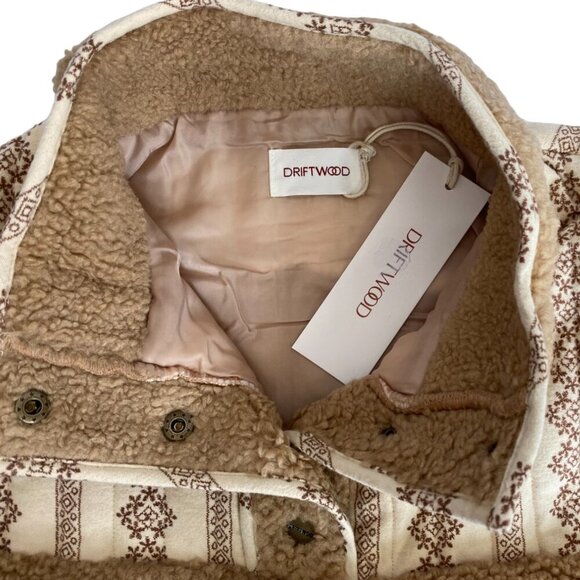 Driftwood x Free People Sherpa Medallion Jacket - Picture 7 of 11